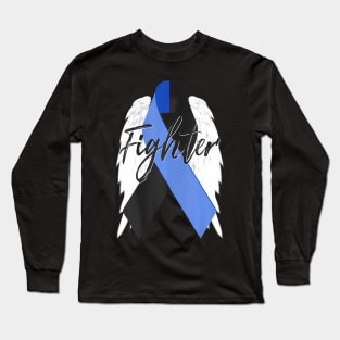 Ocular Melanoma Cancer Survivor Wings Long Sleeve T-Shirt